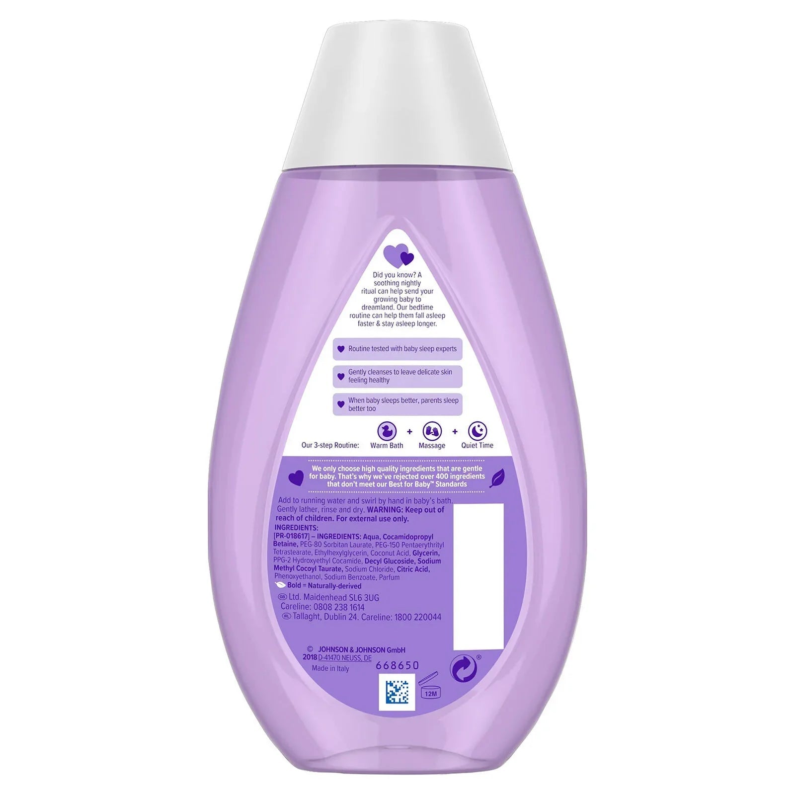 Johnson's Baby Bedtime Bath 300ml | Luxury Home Accessories | Heulog Glow