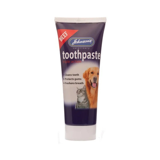 Johnsons Toothpaste 50g Tube - New Beef Flavour | Luxury Home Accessories | Heulog Glow