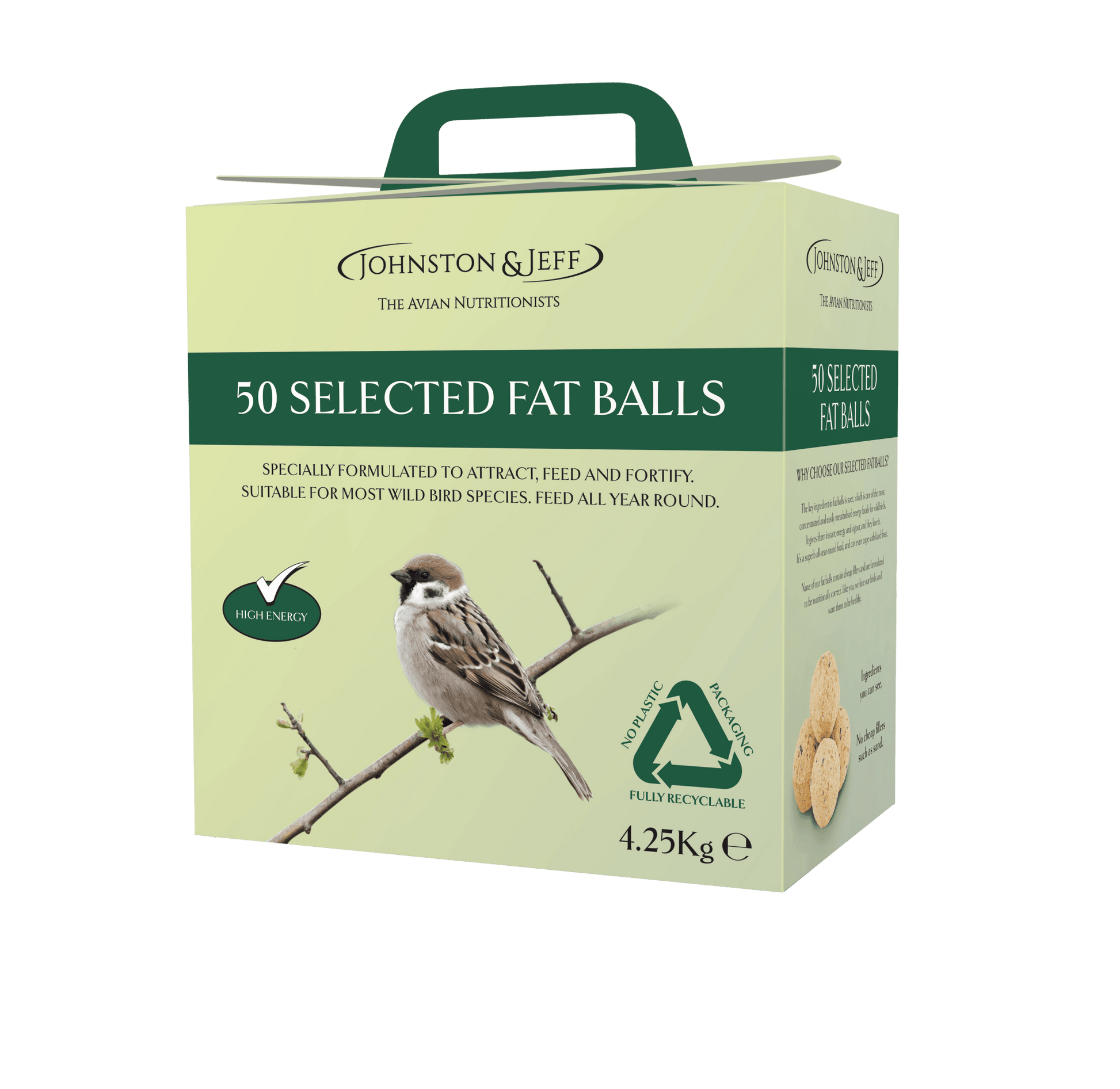 Johnston & Jeff Fatballs Refill No Nets Box x50 | Luxury Home Accessories | Heulog Glow
