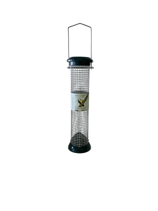 Johnston & Jeff Green Cast Peanut Feeder 30cm | Luxury Home Accessories | Heulog Glow