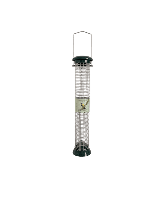 Johnston & Jeff Green Cast Peanut Feeder 40cm | Luxury Home Accessories | Heulog Glow