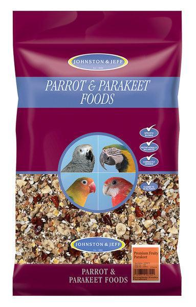 Johnston & Jeff Premium Fruity Parakeet 6x1kg | Luxury Home Accessories | Heulog Glow