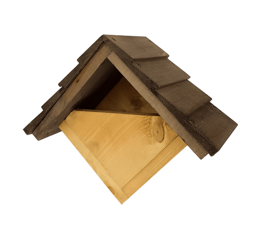 Johnston & Jeff Robin Nest Box with Shingles | Luxury Home Accessories | Heulog Glow