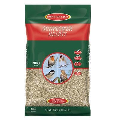 Johnston & Jeff Sunflower Hearts 12.75kg | Luxury Home Accessories | Heulog Glow