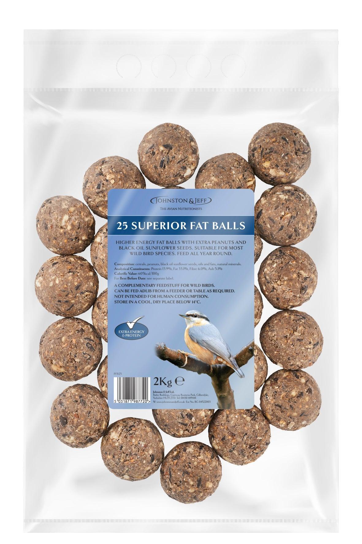 Johnston & Jeff Superior Fatballs No Nets 5x(25x80g) | Luxury Home Accessories | Heulog Glow