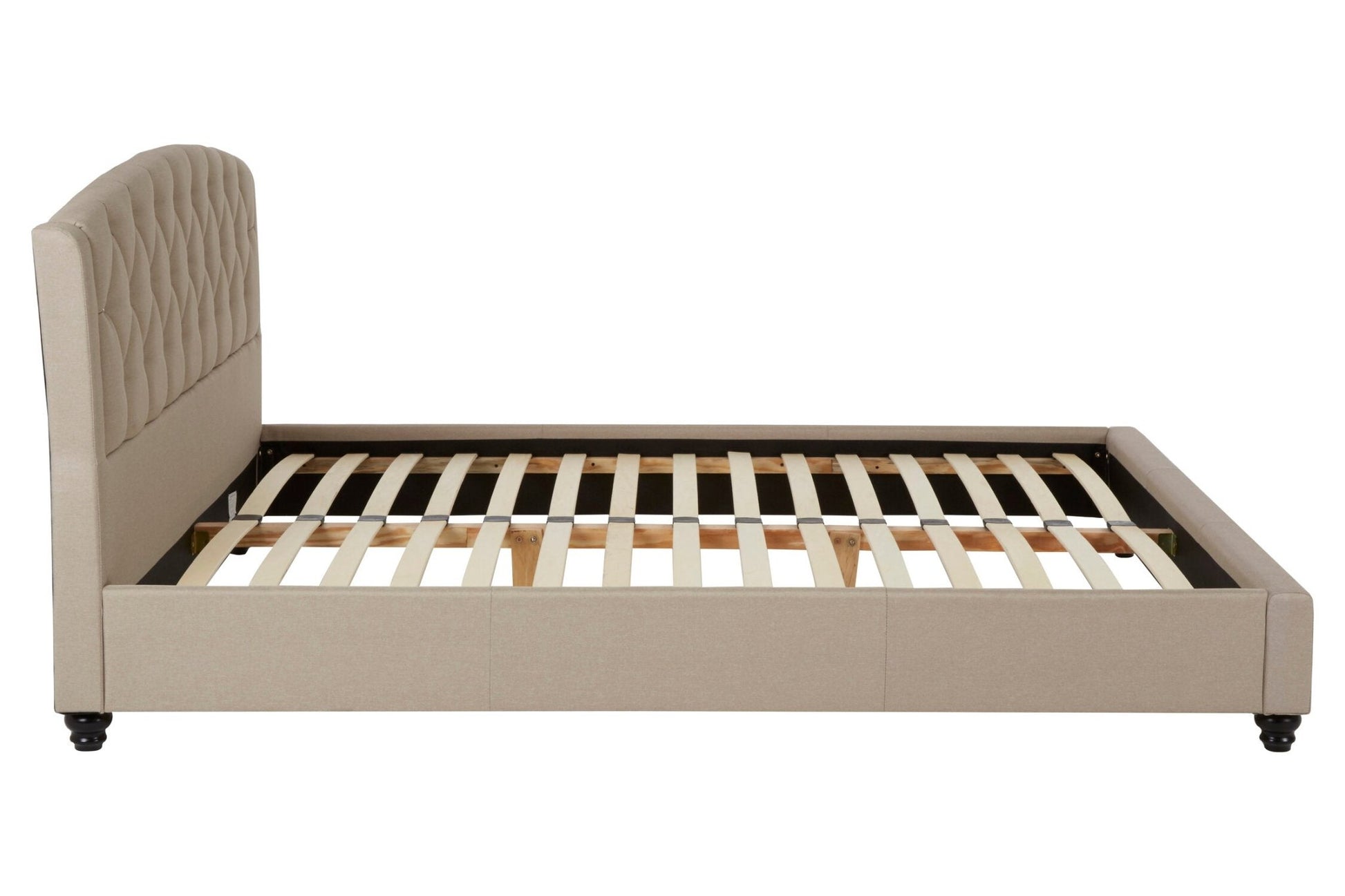 Josephine Beige King Bed | Luxury Home Accessories | Heulog Glow
