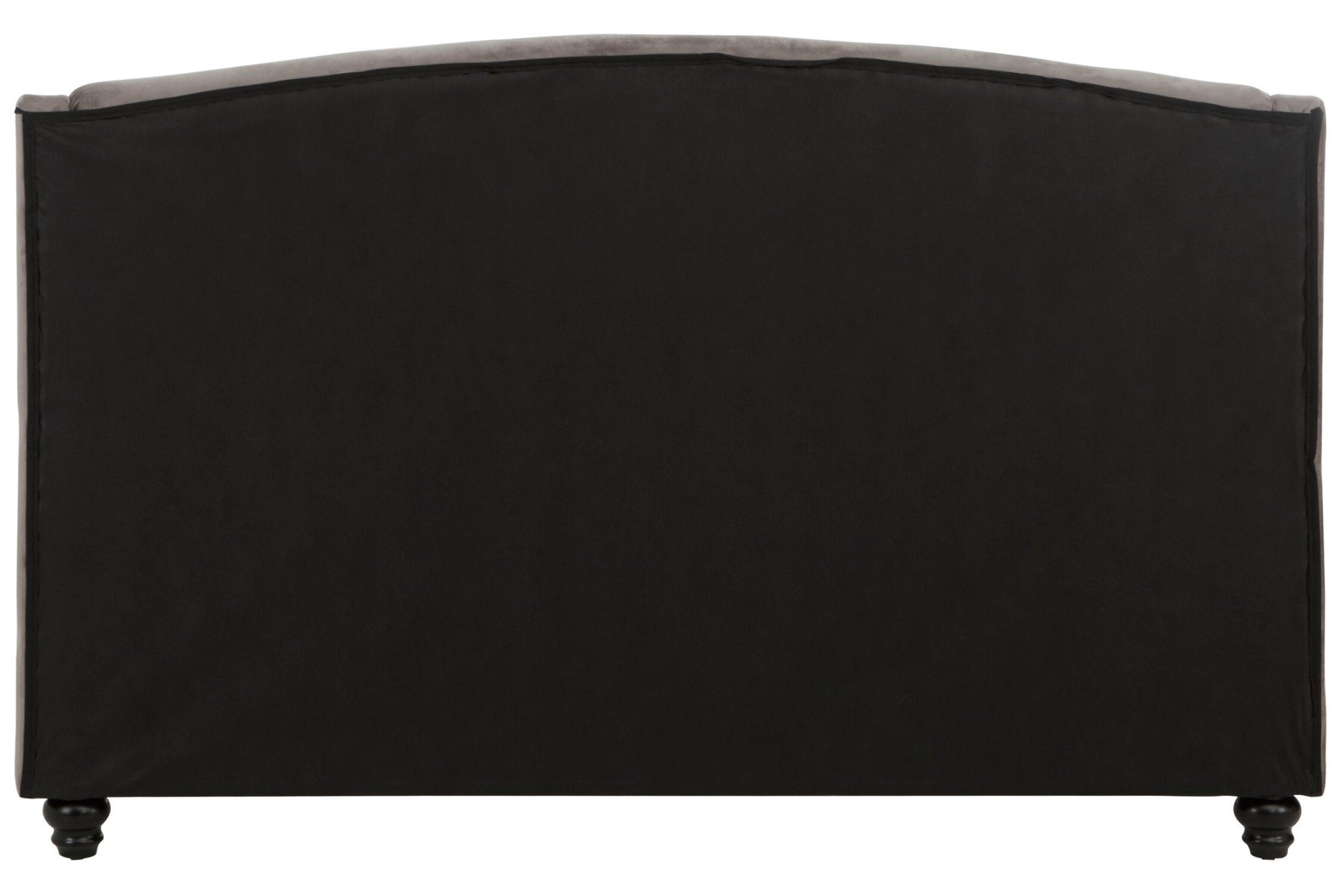 Josephine Grey Velvet King Bed | Luxury Home Accessories | Heulog Glow