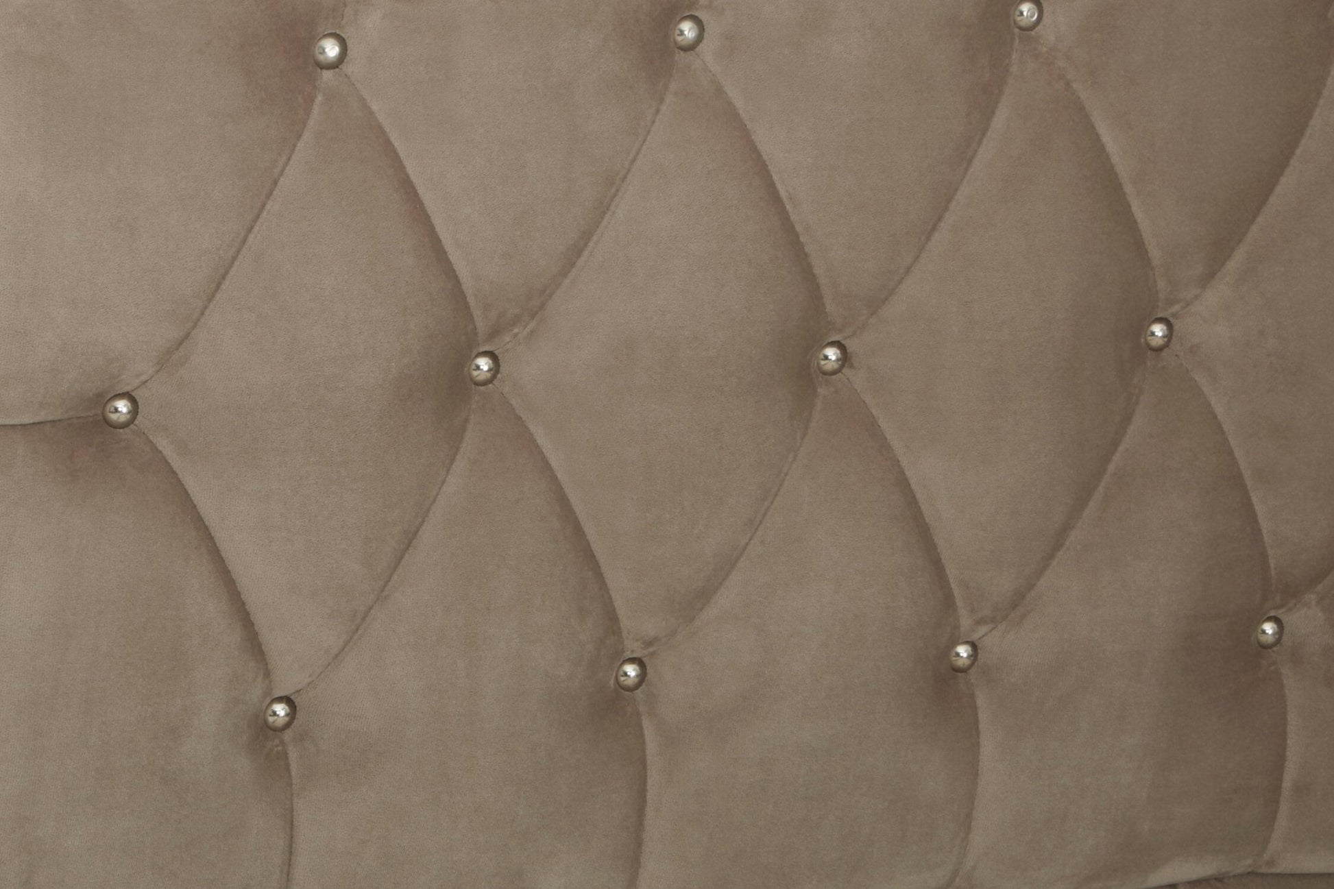Josephine Mink Brushed Velvet Double Bed | Luxury Home Accessories | Heulog Glow