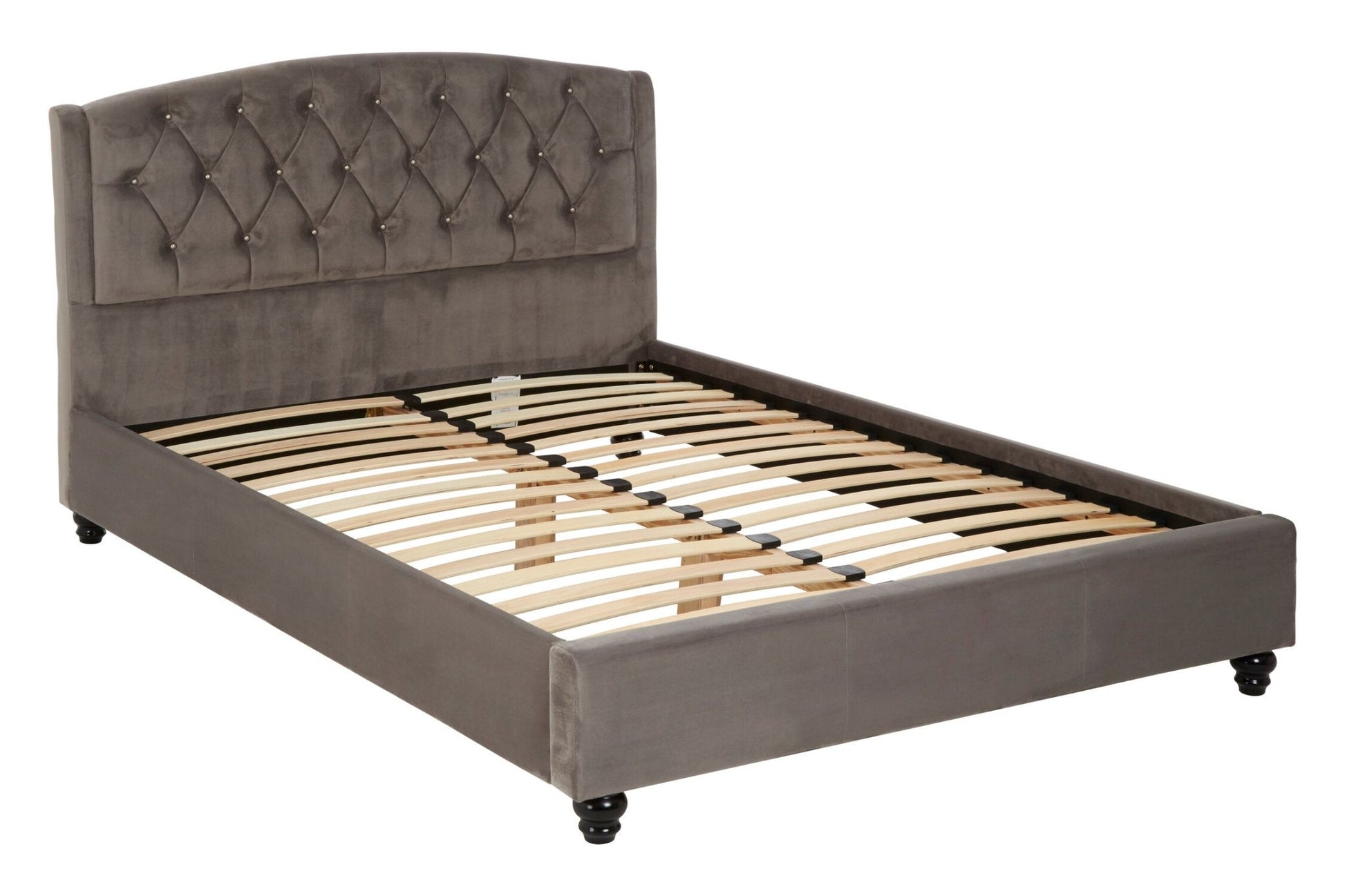 Josephine Steel Shade Double Bed | Luxury Home Accessories | Heulog Glow