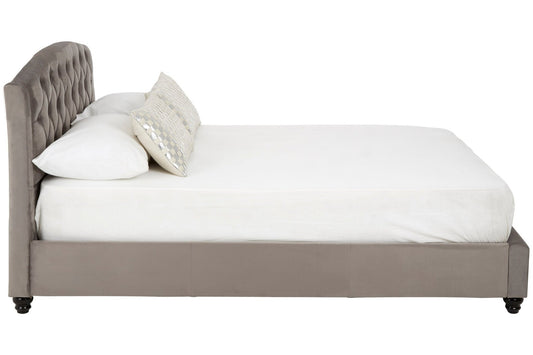 Josephine Steel Shade Double Bed | Luxury Home Accessories | Heulog Glow