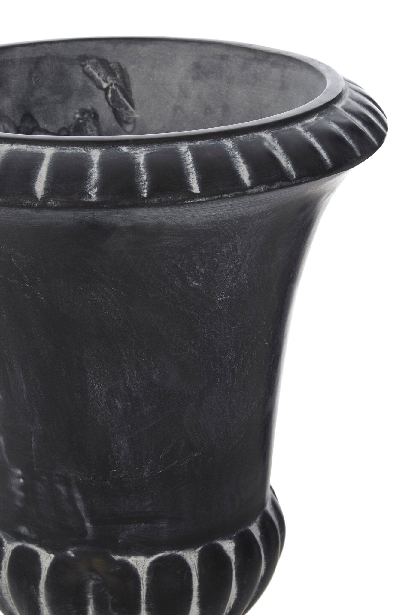 Josten Planter with Grey Finish | Luxury Home Accessories | Heulog Glow