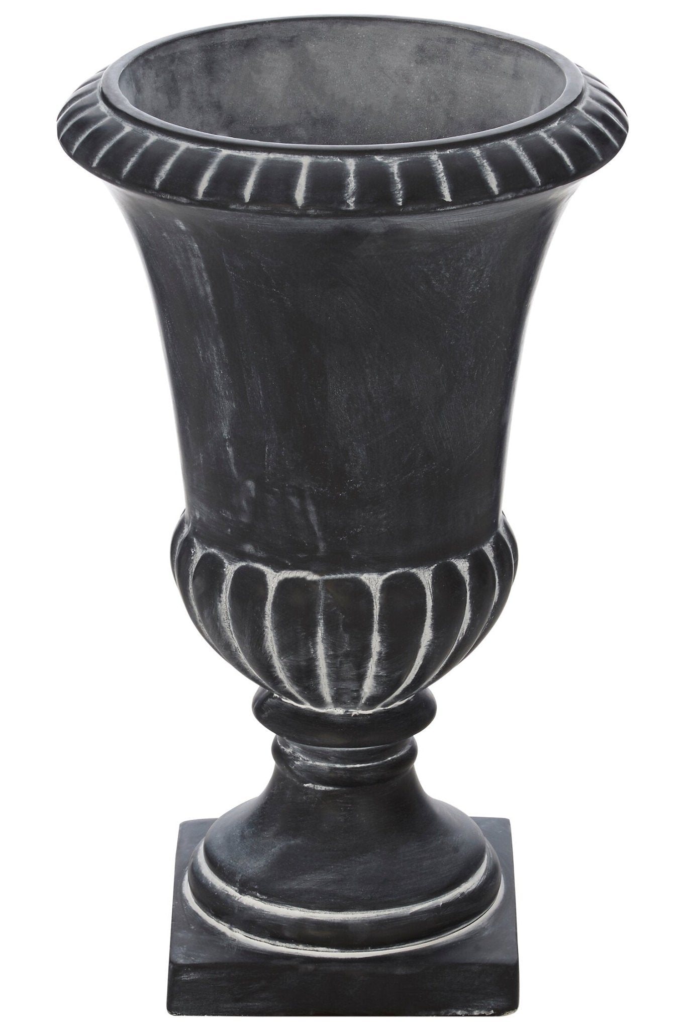 Josten Planter with Grey Finish | Luxury Home Accessories | Heulog Glow