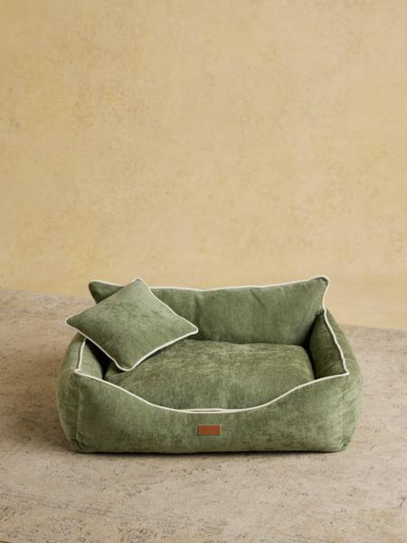 Joules - Snuggler Dog Sofa Apple | Luxury Home Accessories | Heulog Glow