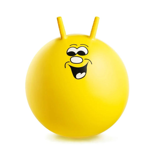 Jump 'N' Bounce Smiley Hopper 50cm - Yellow | Luxury Home Accessories | Heulog Glow
