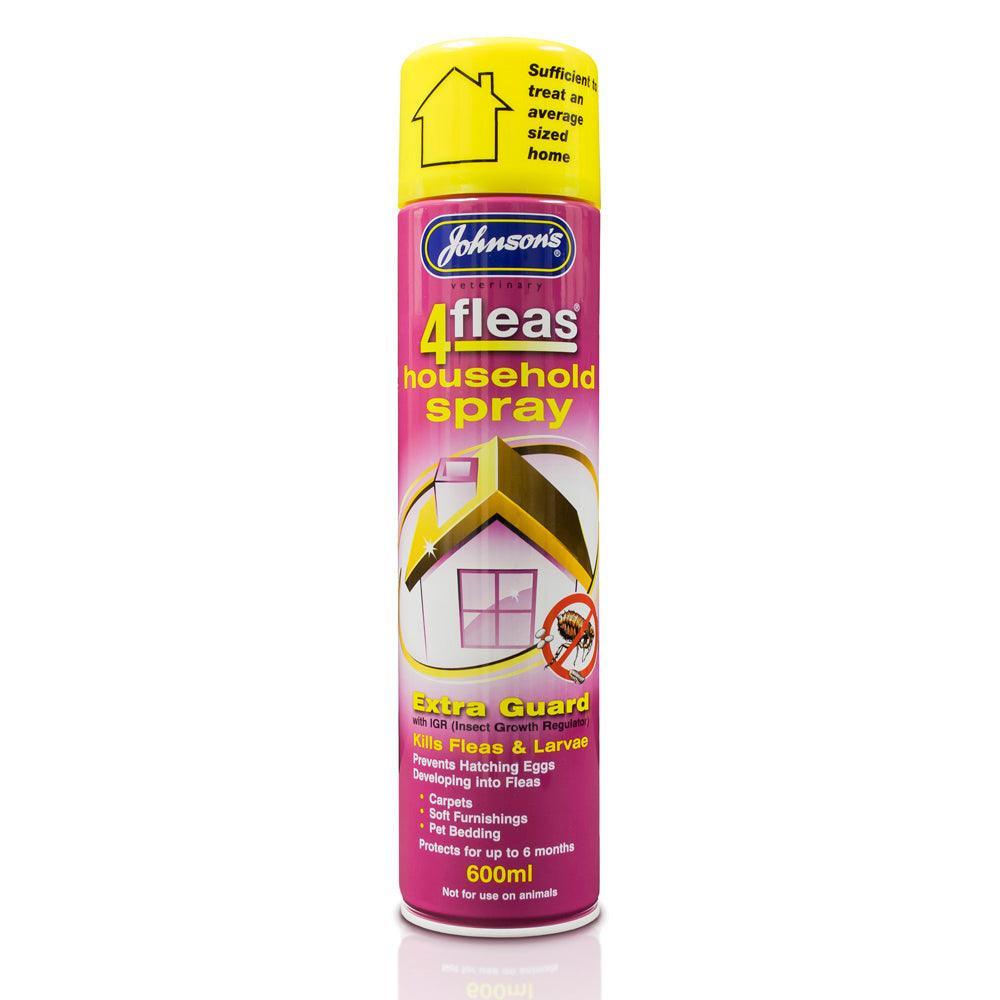 JVP 4Fleas Household Spray Extra Guard 600ml | Luxury Home Accessories | Heulog Glow