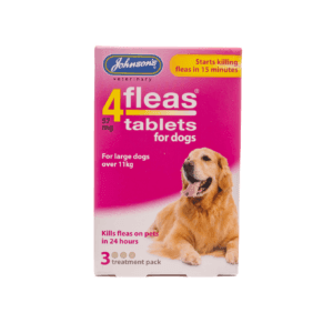 JVP 4Fleas Tablets Large Dogs over 11kg 57mg | Luxury Home Accessories | Heulog Glow