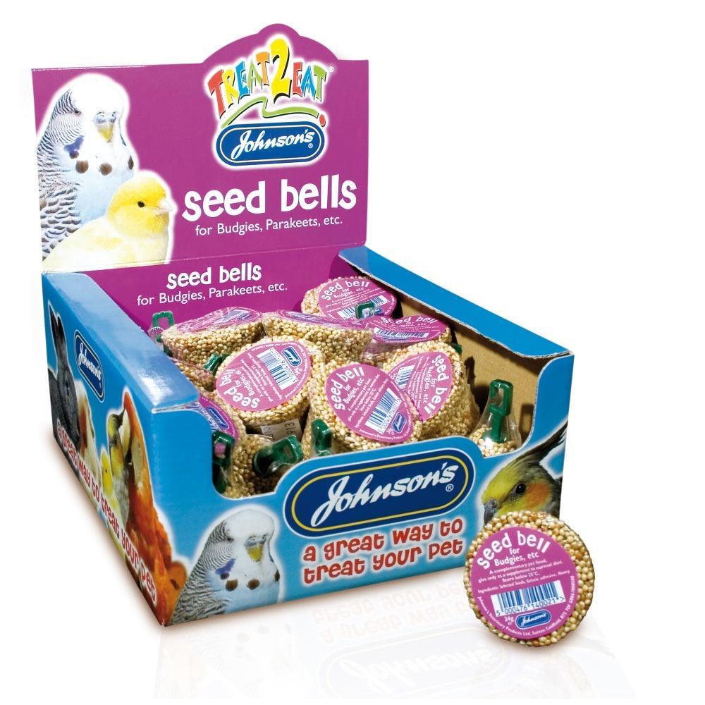 JVP Budgie Seed Bells | Luxury Home Accessories | Heulog Glow