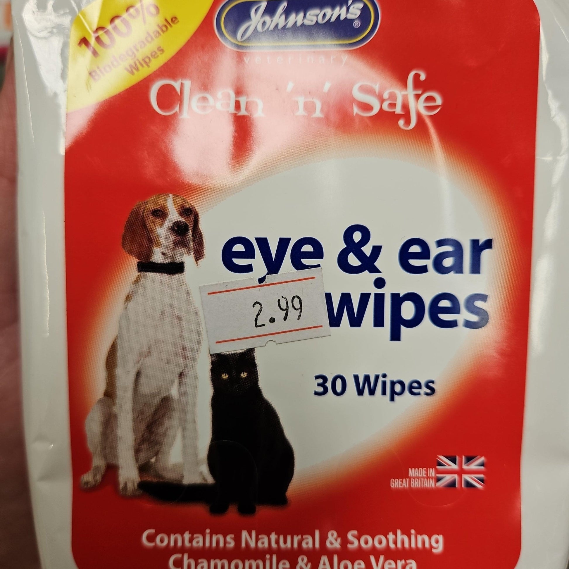 JVP Eye & Ear Wipes (30) | Luxury Home Accessories | Heulog Glow