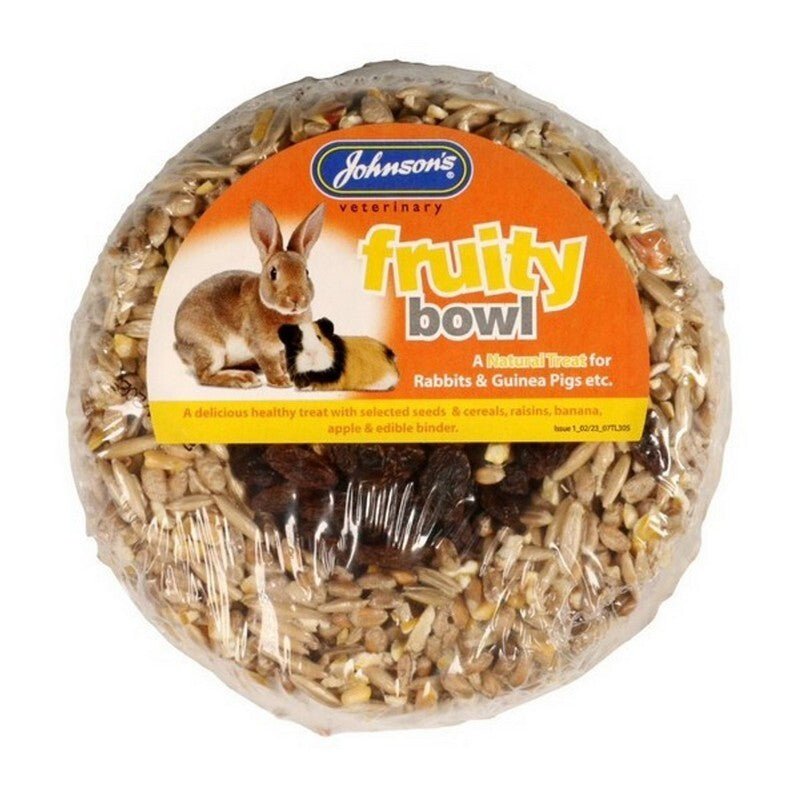 JVP Fruity Bowl Small Animal Treats 150g | Luxury Home Accessories | Heulog Glow