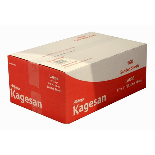 Kagesan Bulk Sand Sheets Large 43 x 28cm x 320 Sheets | Luxury Home Accessories | Heulog Glow