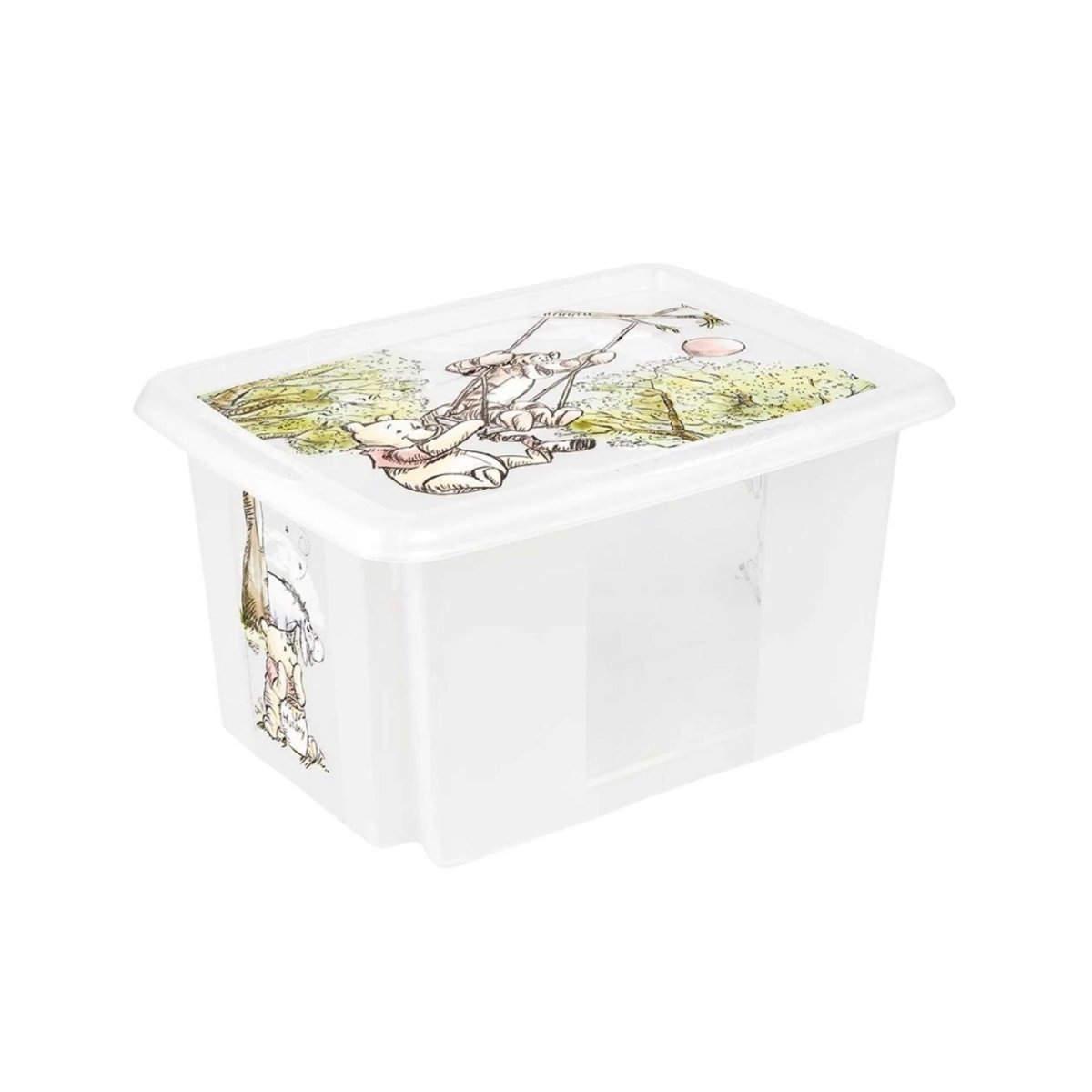 Keeeper Karolina Stacking Storage Box with Winnie the Pooh Design | Luxury Home Accessories | Heulog Glow
