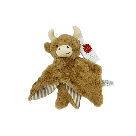 Keeleco Baby Hamish Highland Cow Blanket 32cm | Luxury Home Accessories | Heulog Glow