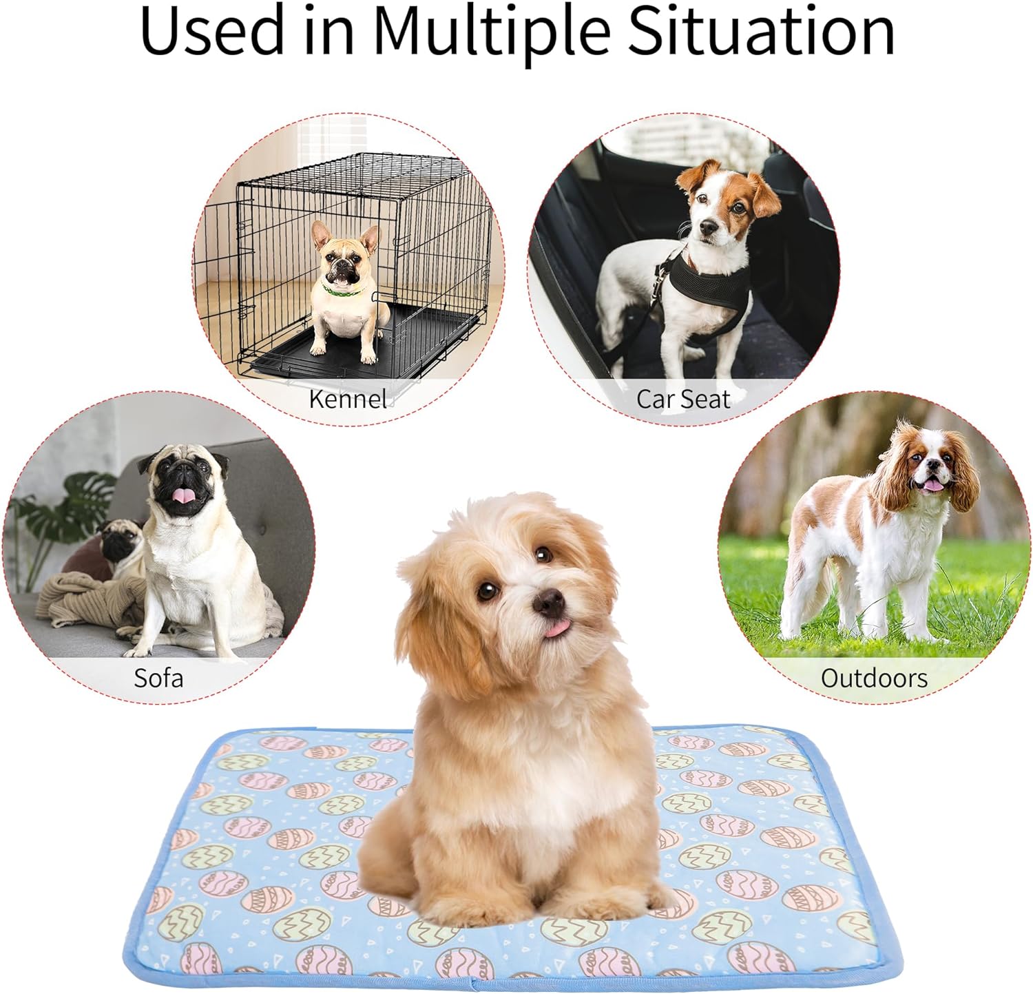 Keep Your Pet Cool All Summer With Cooling Mat For Cats And Dogs | Luxury Home Accessories | Heulog Glow