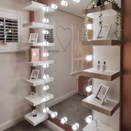 Keira Full Length Hollywood Mirror XXL 170x87cm | Luxury Home Accessories | Heulog Glow