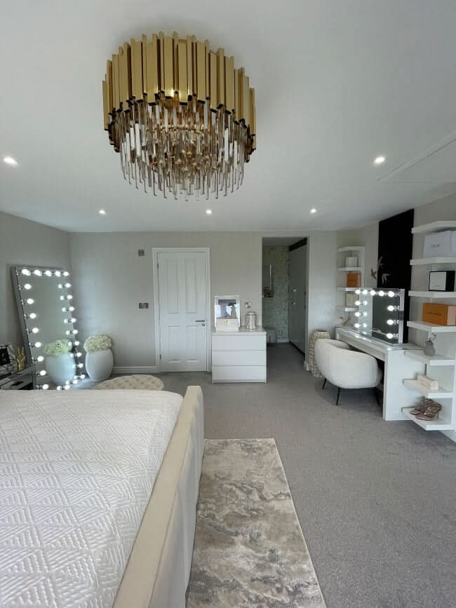 Keira Full Length Hollywood Mirror XXL 170x87cm | Luxury Home Accessories | Heulog Glow