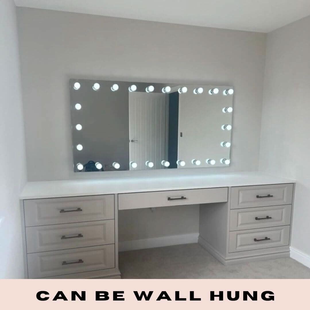 Keira Full Length Hollywood Mirror XXL 170x87cm | Luxury Home Accessories | Heulog Glow