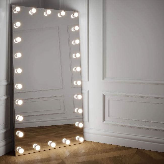 Keira Full Length Hollywood Mirror XXL 170x87cm | Luxury Home Accessories | Heulog Glow