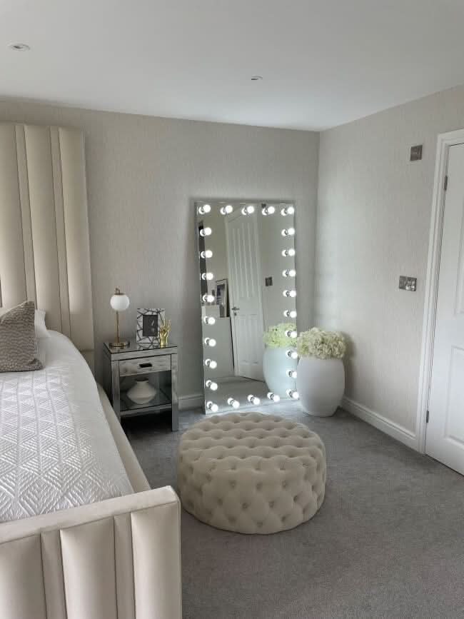 Keira Full Length Hollywood Mirror XXL 170x87cm | Luxury Home Accessories | Heulog Glow