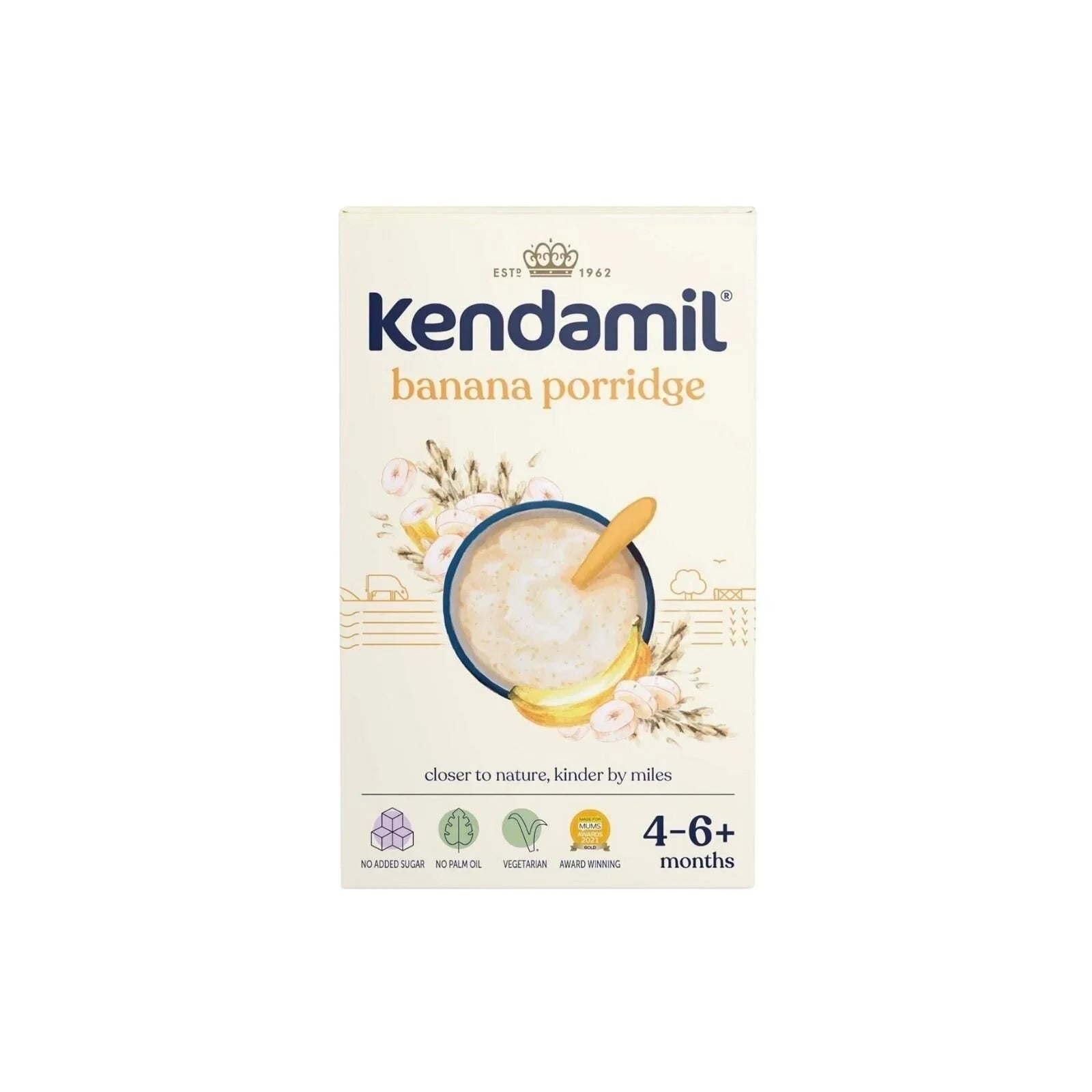 Kendamil Banana Porridge 4+ months 150g | Luxury Home Accessories | Heulog Glow