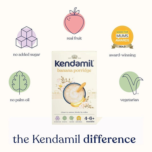 Kendamil Banana Porridge 4+ months 150g | Luxury Home Accessories | Heulog Glow