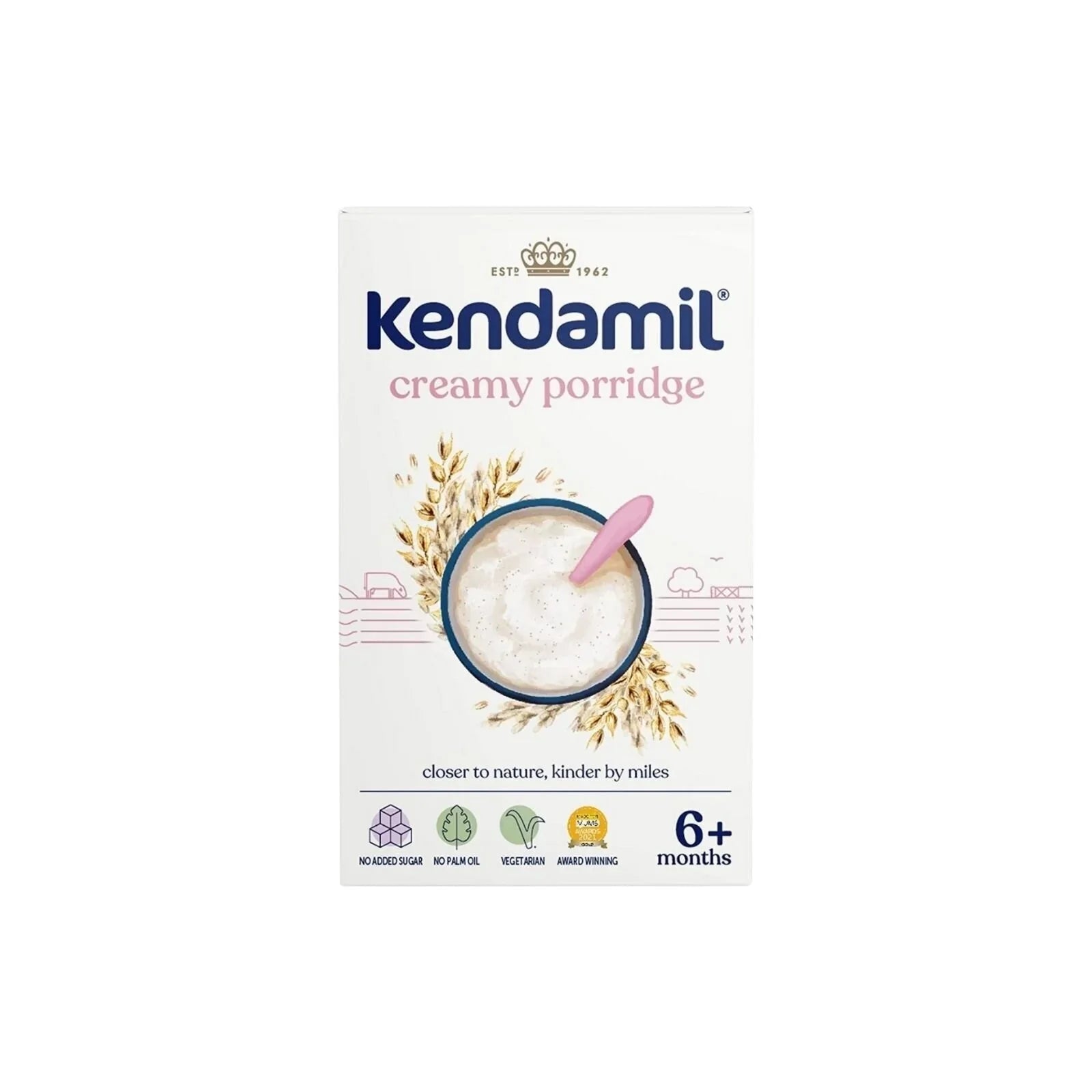 Kendamil Creamy Oat Porridge 6+ months 150g | Luxury Home Accessories | Heulog Glow