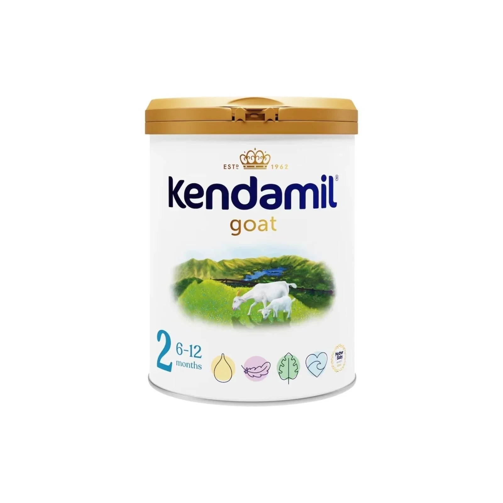 Kendamil Stage 2 Goat Follow-On Milk 6-12 months 800g | Luxury Home Accessories | Heulog Glow