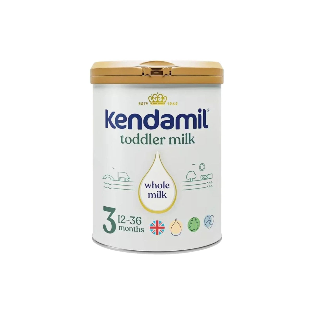 Kendamil Stage 3 Toddler Milk Formula 12-36 months 800g | Luxury Home Accessories | Heulog Glow