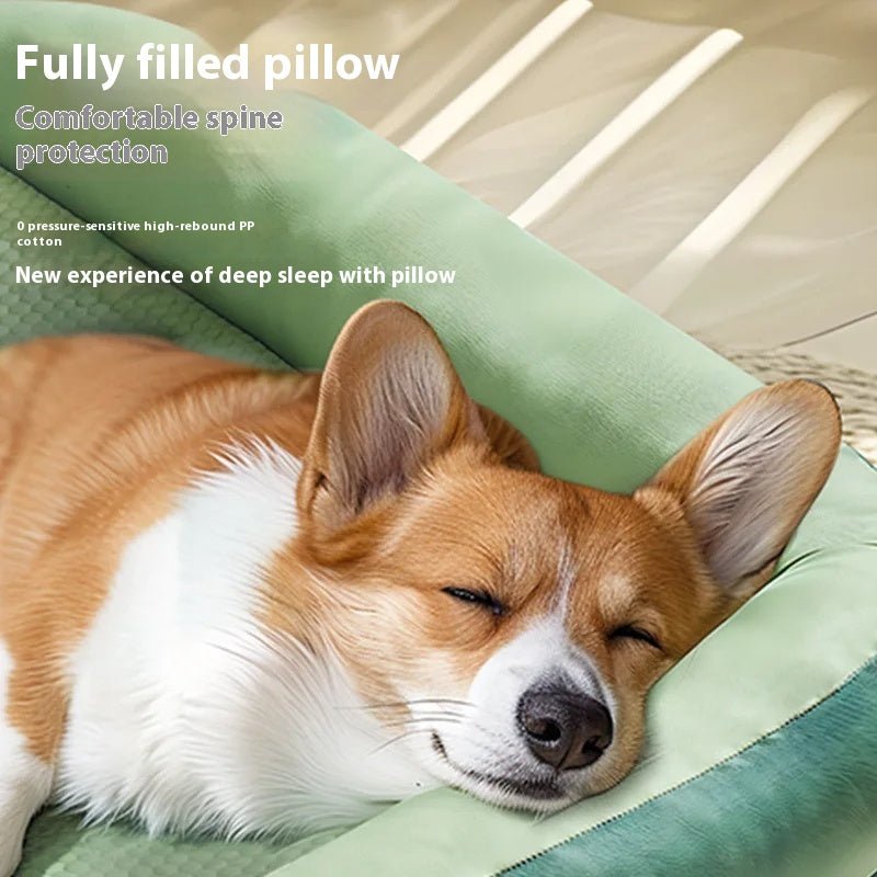 Kennel Four Seasons Universal Removable And Washable Dog Bed Spring And Summer New Product | Luxury Home Accessories | Heulog Glow