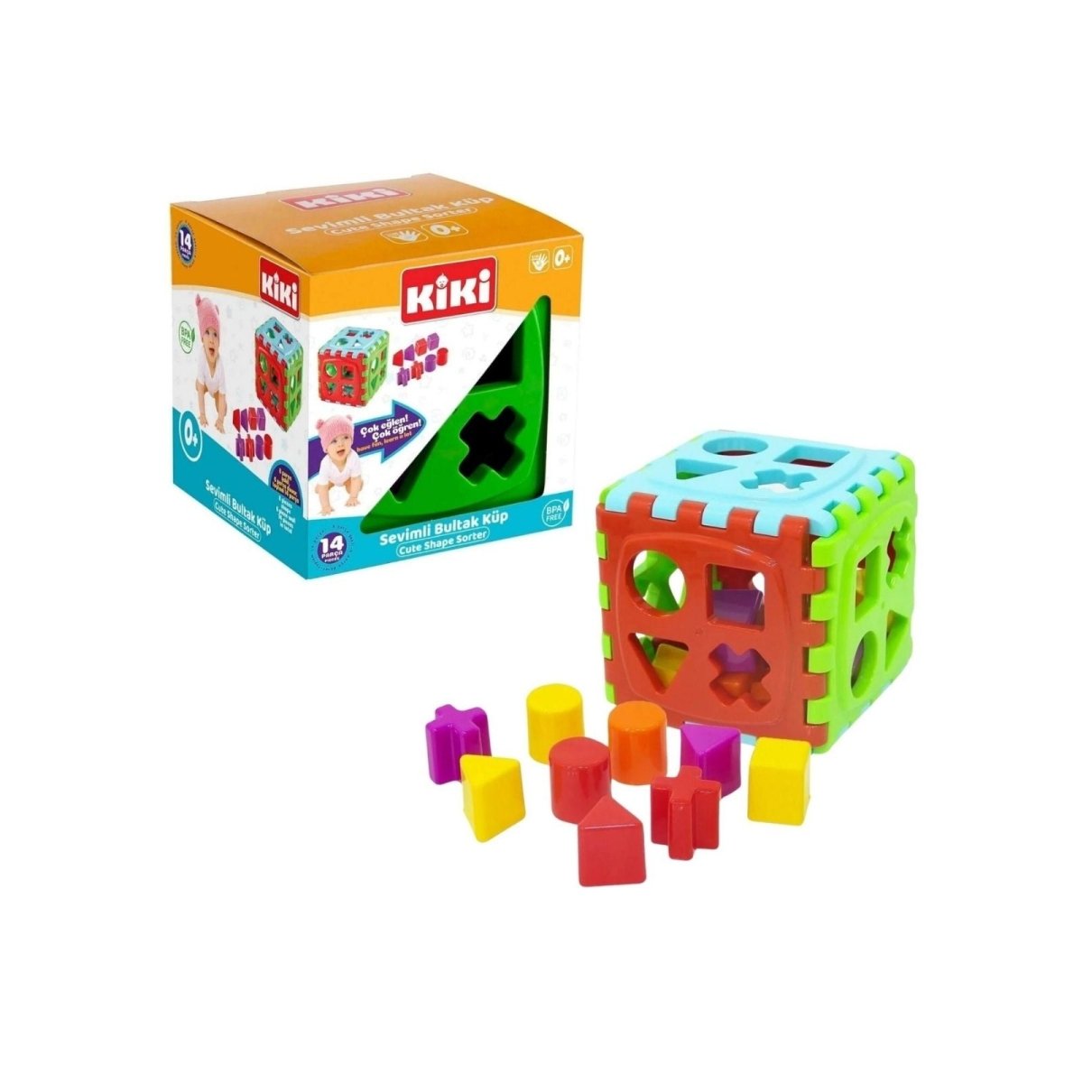 Kiki Cute Shape Sorter | Luxury Home Accessories | Heulog Glow