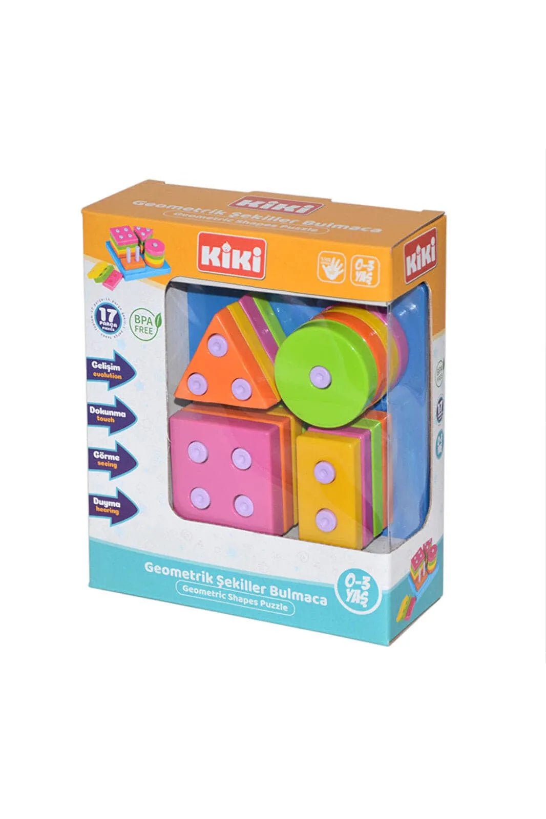 Kiki Geometric Shapes Puzzle | Luxury Home Accessories | Heulog Glow