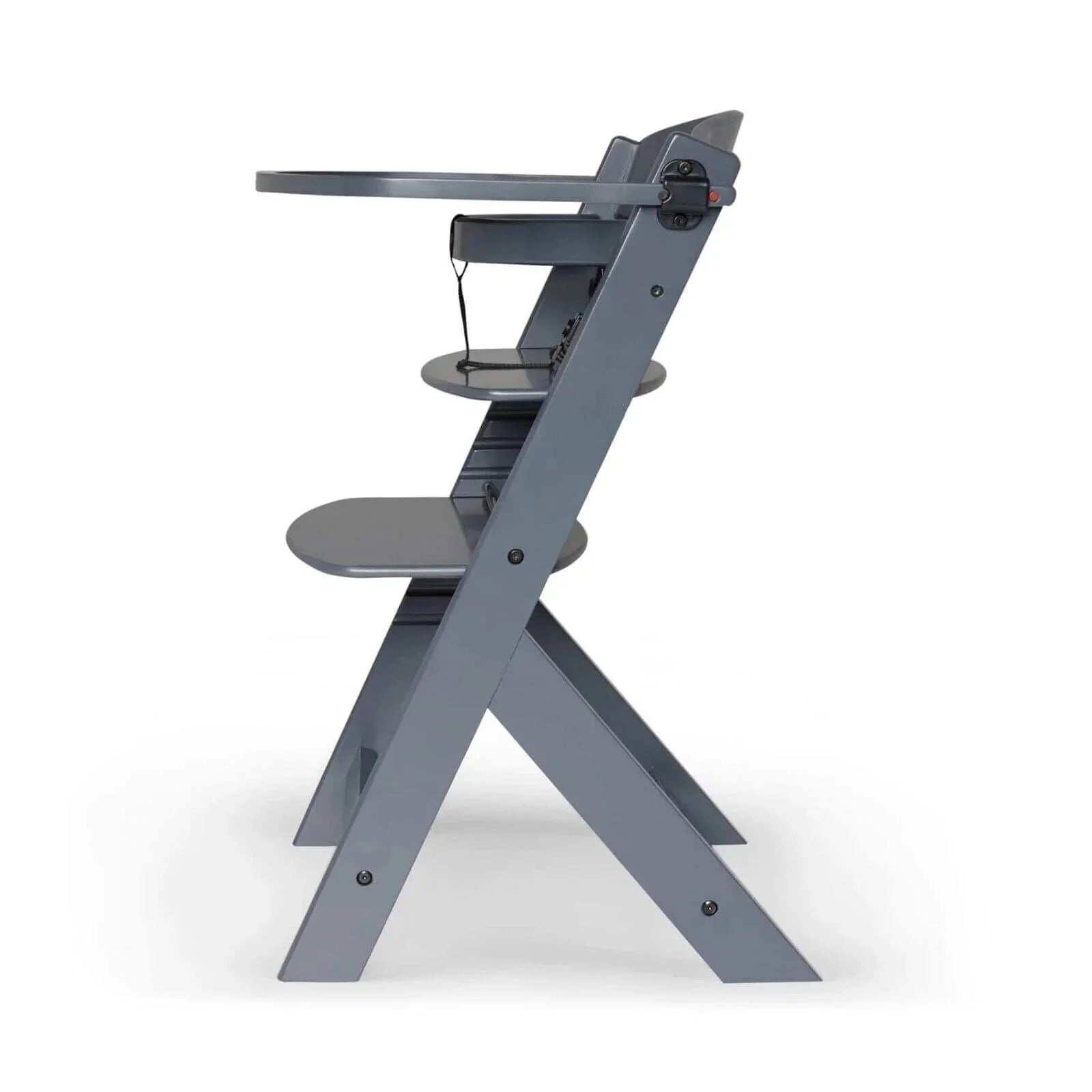 Kinderkraft Enock Wooden Highchair - Full Grey | Luxury Home Accessories | Heulog Glow