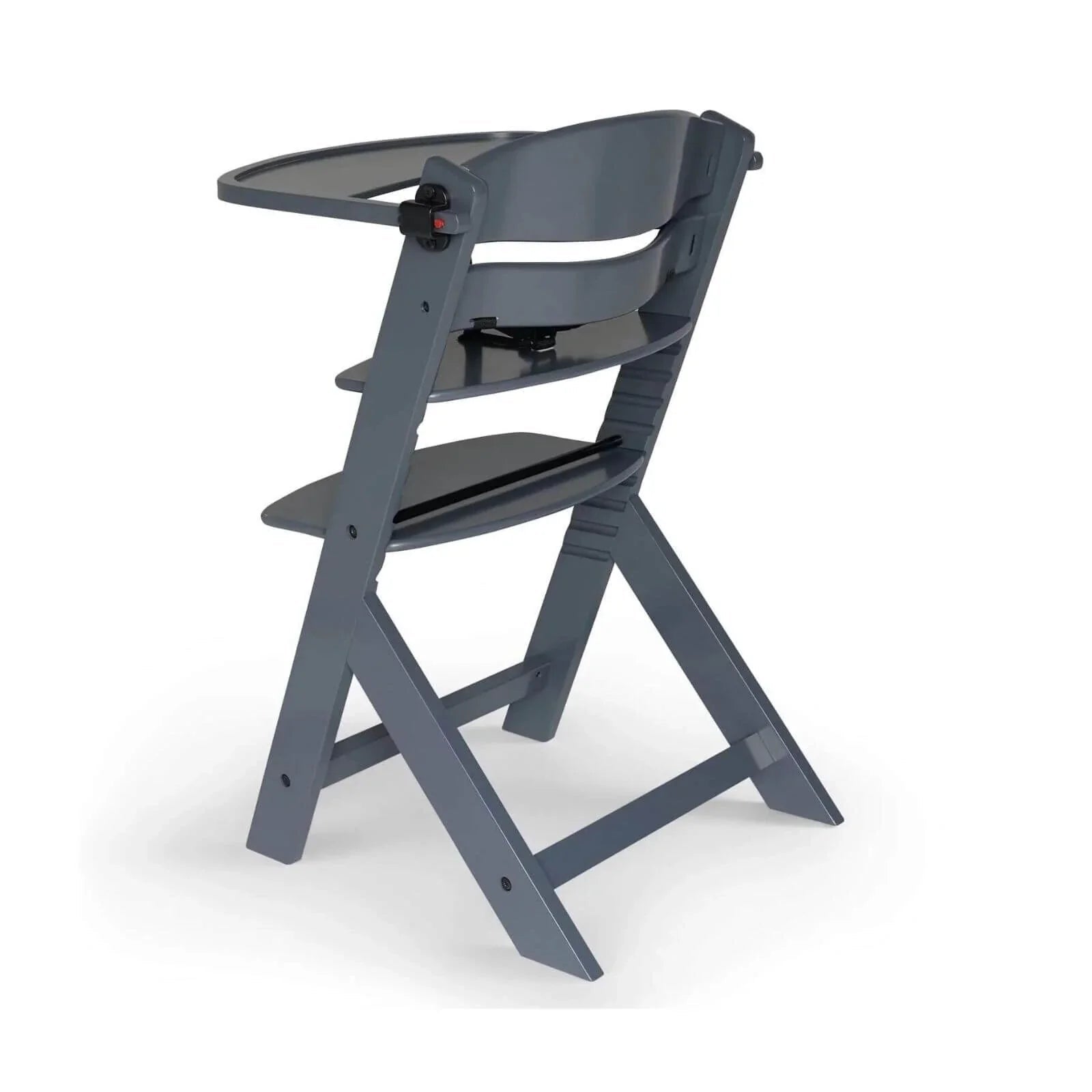 Kinderkraft Enock Wooden Highchair - Full Grey | Luxury Home Accessories | Heulog Glow
