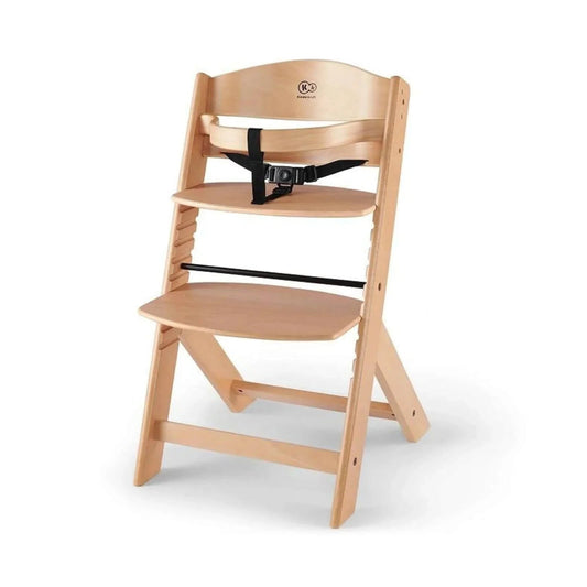 Kinderkraft Enock Wooden Highchair - Wooden Natural | Luxury Home Accessories | Heulog Glow