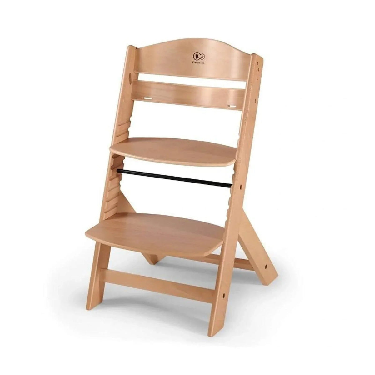 Kinderkraft Enock Wooden Highchair - Wooden Natural | Luxury Home Accessories | Heulog Glow