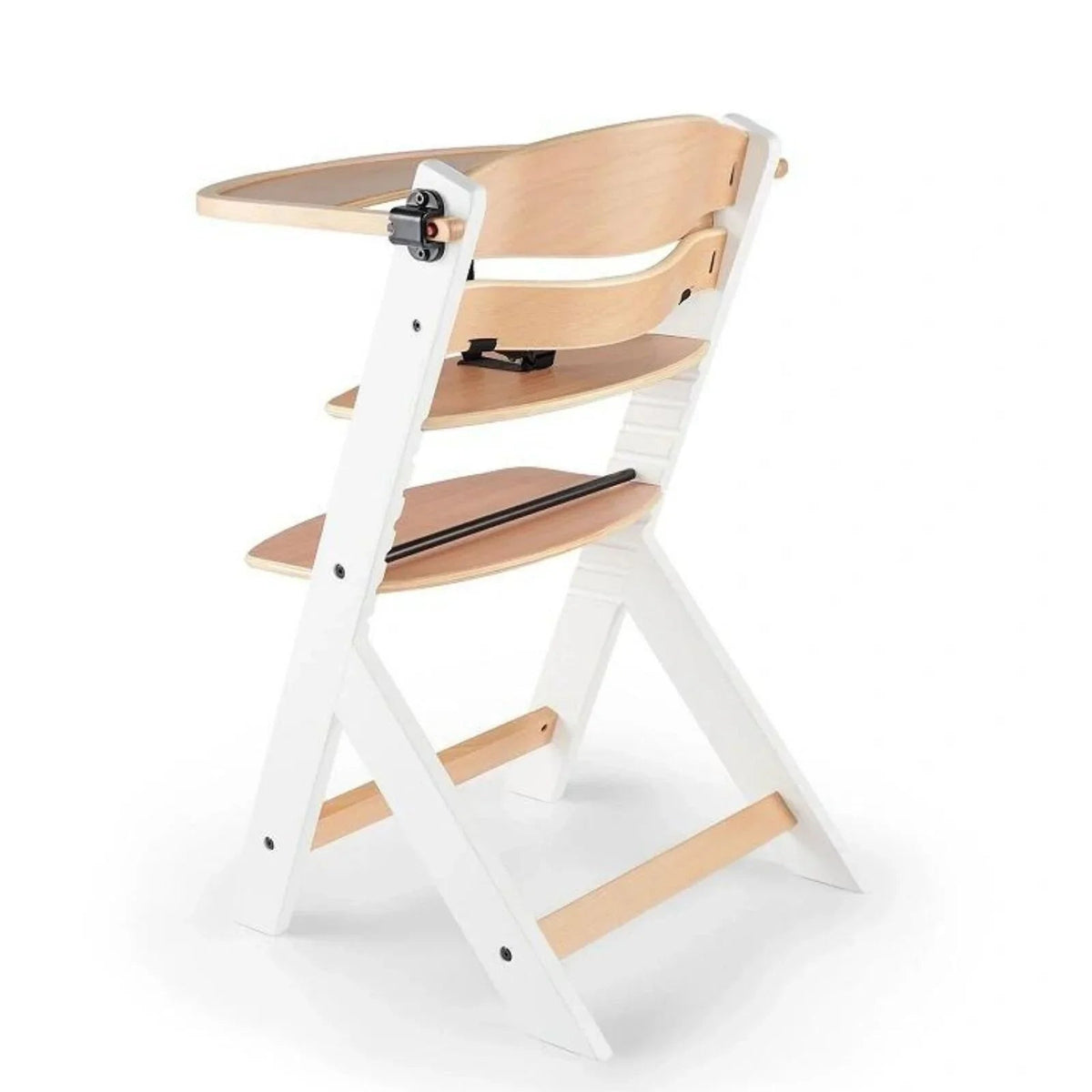 Kinderkraft Enock Wooden Highchair - Wooden White | Luxury Home Accessories | Heulog Glow