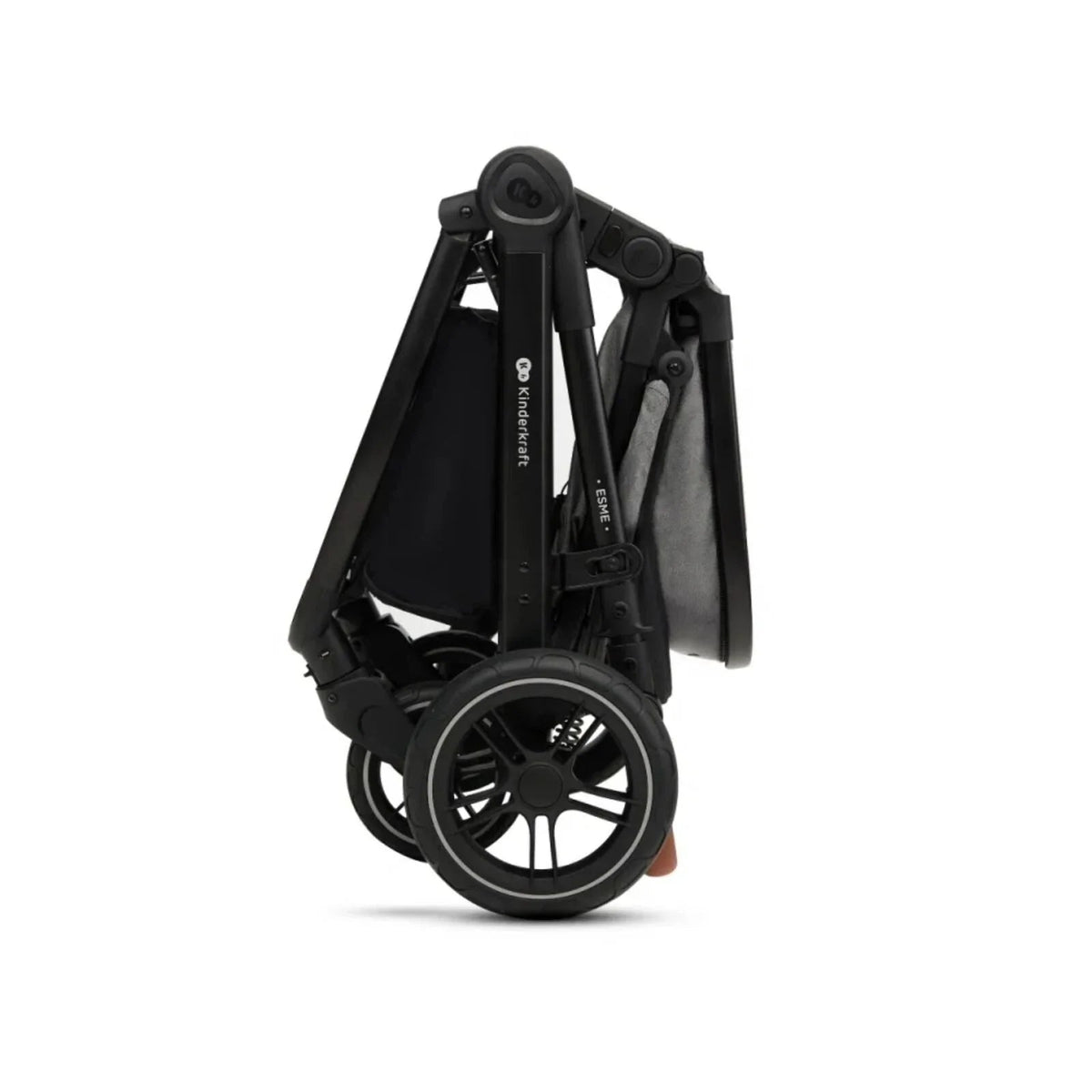 Kinderkraft Esme Pro 3-in-1 Travel System with Mink Pro Car Seat - Moonlight Grey | Luxury Home Accessories | Heulog Glow