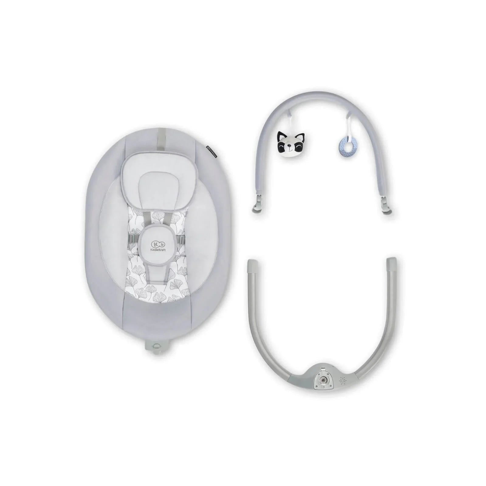 Kinderkraft Luli Swing & Bouncer - Grey | Luxury Home Accessories | Heulog Glow