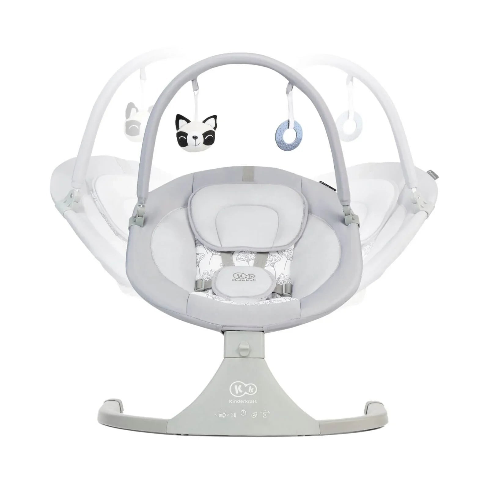 Kinderkraft Luli Swing & Bouncer - Grey | Luxury Home Accessories | Heulog Glow