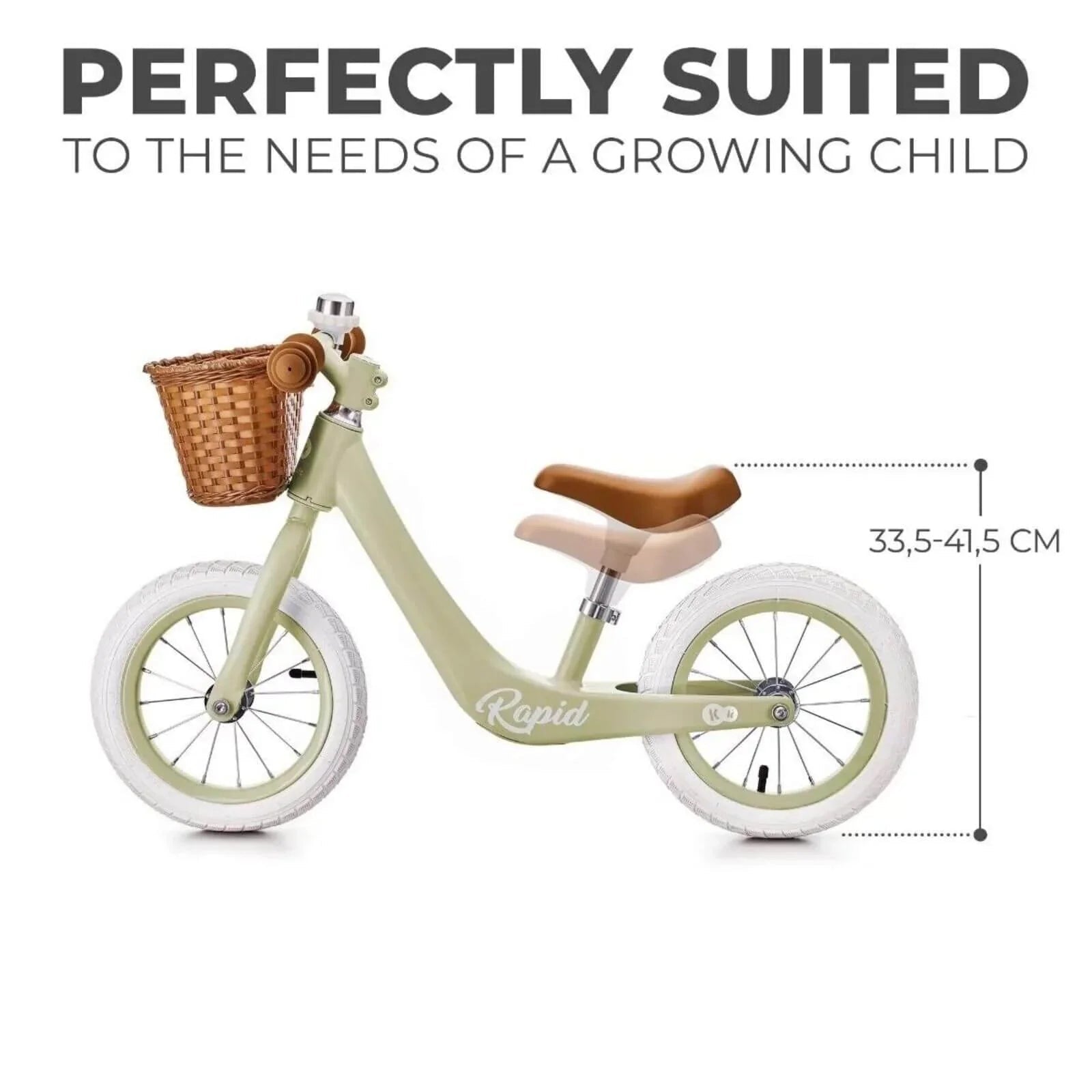 Kinderkraft Rapid 2 Balance Bike | Luxury Home Accessories | Heulog Glow