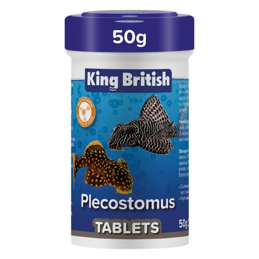 King British Plecostomus Food Tables 50g | Luxury Home Accessories | Heulog Glow